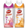 Nestlé BOOST BREEZE Clear Liquid Nutritional Drink, Variety Pack, 237ml / 8 fl oz (Pack of 24)