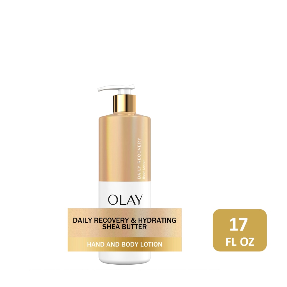 Olay Daily Recovery & Hydration Shea Butter Body Lotion 17 oz