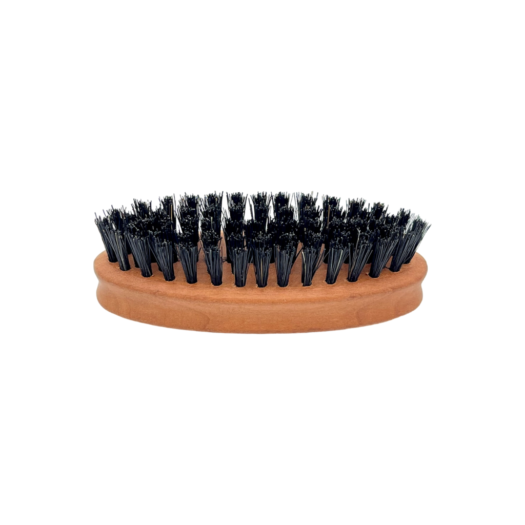 Dural Pear wood beard brush with soft natural bristles