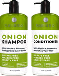 Onion Shampoo and Conditioner Set With Rosemary and Biotin Thickening Products