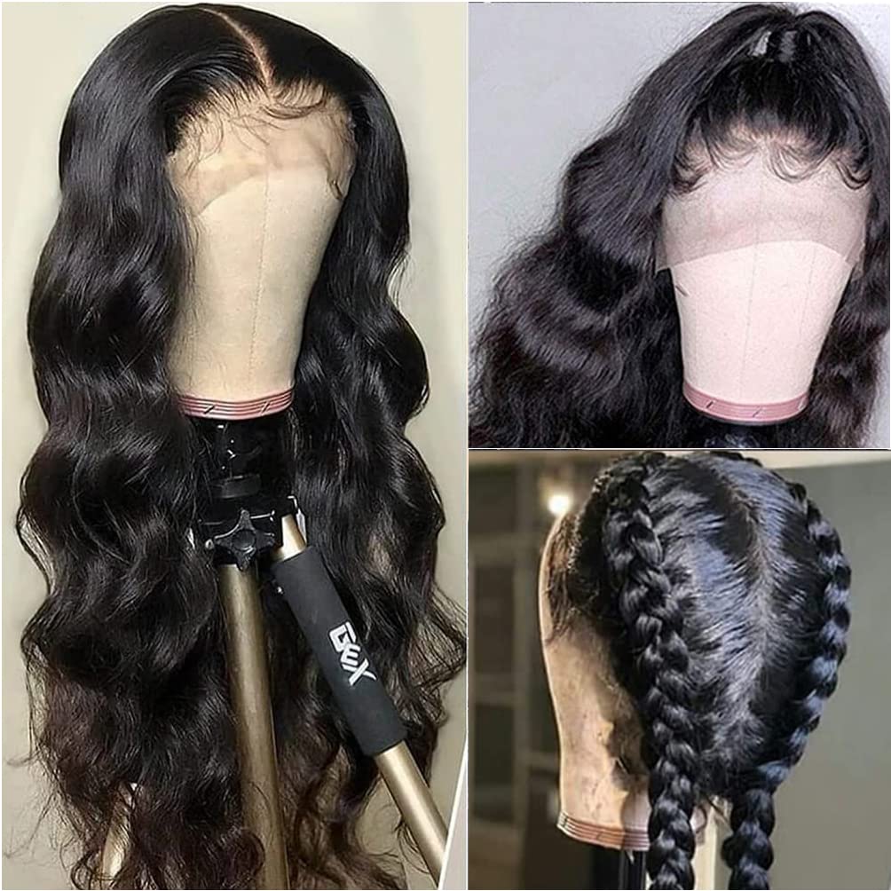 VIP Extensions Off Black Body Wave Human Hair Full Lace Wig