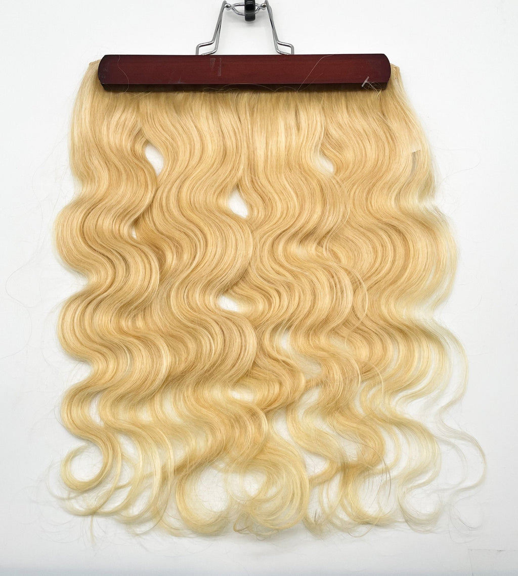 VIP Extensions 100% Human Hair BandX Halo Body Wave 18" with Clip