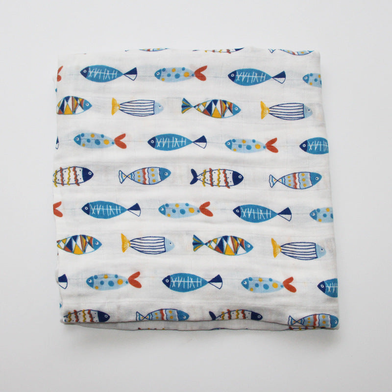 Cotton baby blanket