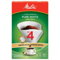 Melitta 4 Super Premium Cone Coffee Filters, White
