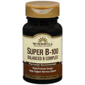 Windmill Super B100 Balanced B Complex Vitamin Tablets 60ct