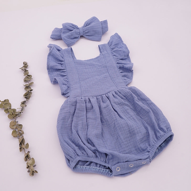 New Baby And Infants Romper Romper Shooting Birthday Dress Children Onesie