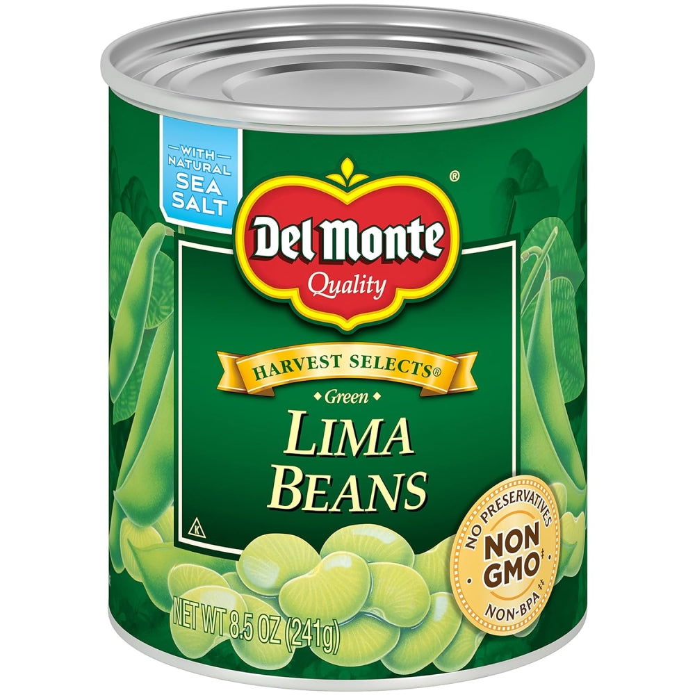 Del Monte Specialties Fresh Cut Green Lima Beans 8.5 Oz