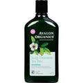 Avalon Organics Scalp Treatment Tea Tree Shampoo, Encourages Scalp Well-Being And Leaves Hair Soft, 11 Fluid Ounces
