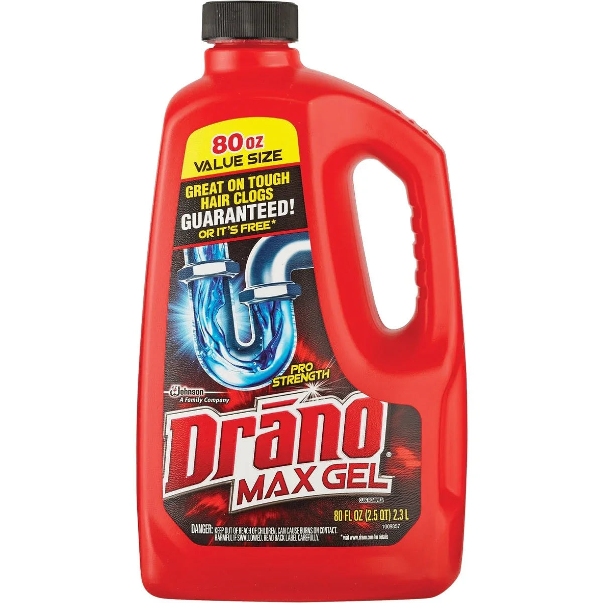 Drano Clog Remover, Max Gel, Value Size 80 Fl Oz
