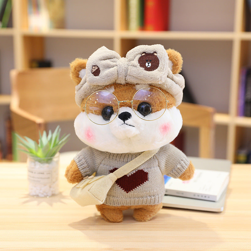 Variety Of Dress Up And Dress Up Net Red Shiba Inu Dolls