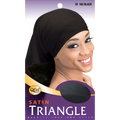 M&M Headgear Satin Triangle <Black> Large 163