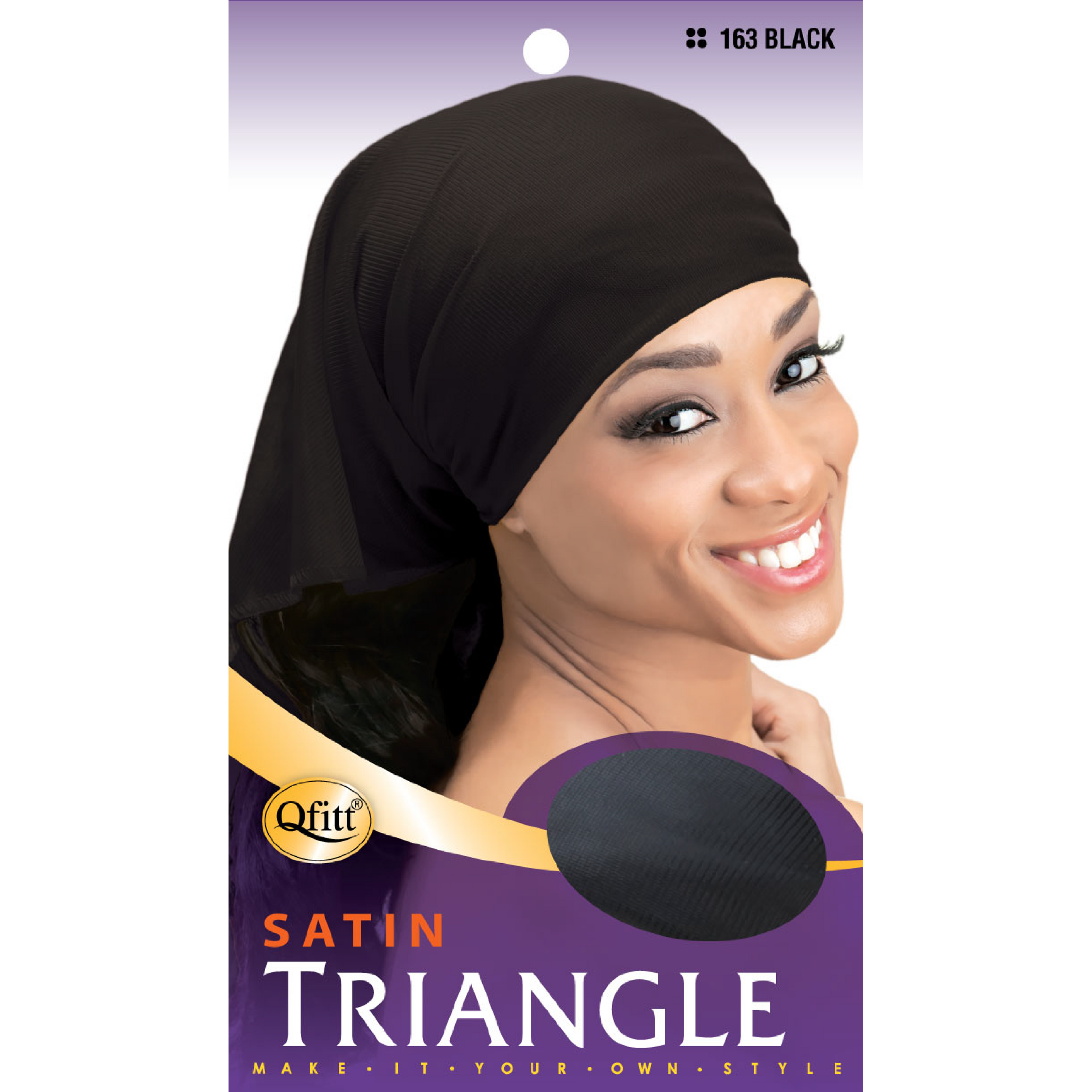 M&M Headgear Satin Triangle <Black> Large 163