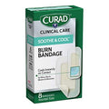 Curad Soothe & Cool Bandages, Burn, Assorted Sizes