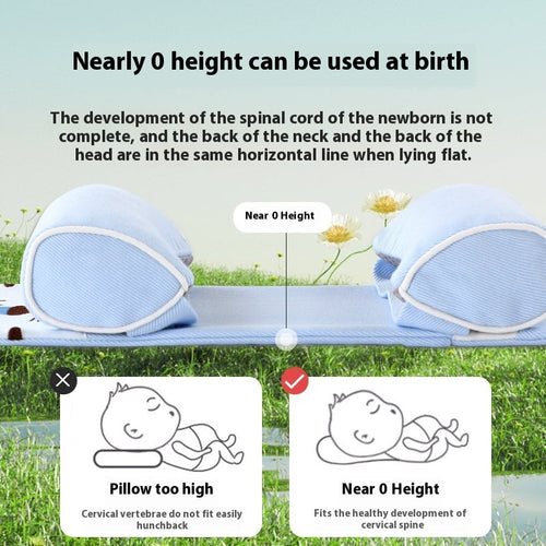 Baby Xiaomi Baby Pillow 0-1 Year Old Buckwheat Correcting Deformational Head Newborn Baby Head Shape