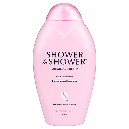 Shower To Shower Absorbent Original Fresh Body Powder, 13 Oz