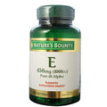 Nature's Bounty Vitamin E, Pure Dl-Alpha, 450 Mg (1000 IU), Rapid Release Softgels