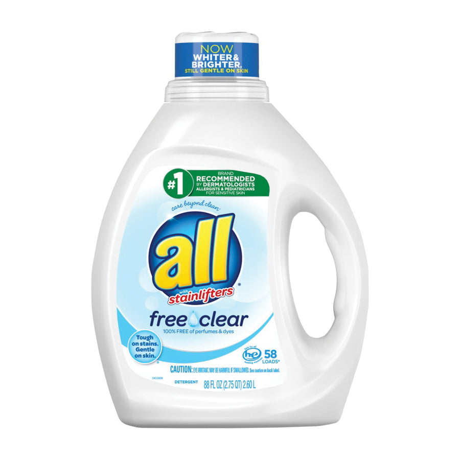all Free Clear The Original Detergent, 58 Loads, 88 Fl Oz