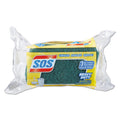 SOS Scrubber Sponge, Heavy Duty, Value Pack 3 Sponges