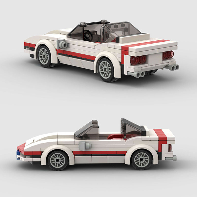 Convertible Car Model Building Block Toy