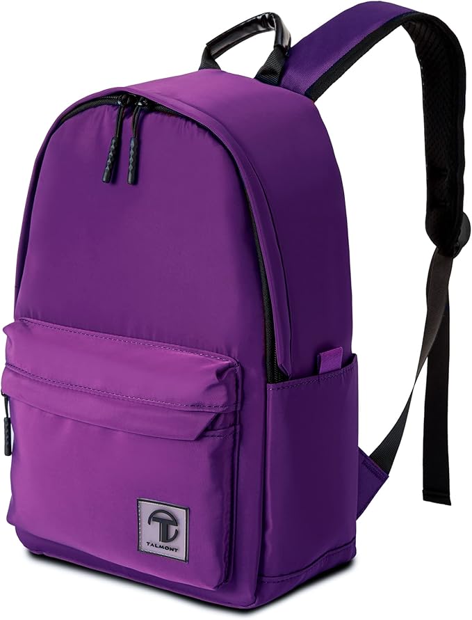 Talmont Small Waterproof Backpack – Lightweight Travel Daypack for Women & Men, Fits 13” Laptop – Gym, College, Beach, Everyday Bag