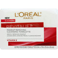 L'Oreal Paris RevitaLift Radiant Smoothing Wet Facial Cleansing Towelettes