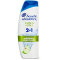 Head & Shoulders 2 In 1 Green Apple Dandruff Shampoo Conditioner 12.5 Fl Oz