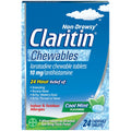 Claritin® Non-Drowsy 10 mg Cool Mint Chewable Tablet, 24 EA