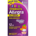 Allegra® Children's Allergy 30 mg 12-Hour Orange Cream Quick-Dissolving Tablet ODT, 24 EA