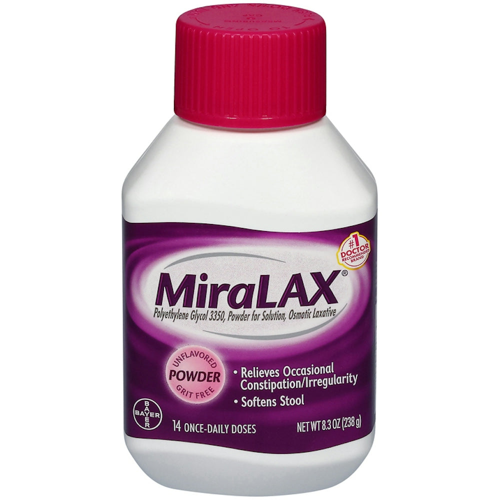 MiraLAX® 17 g Laxative Powder, 8.3 oz