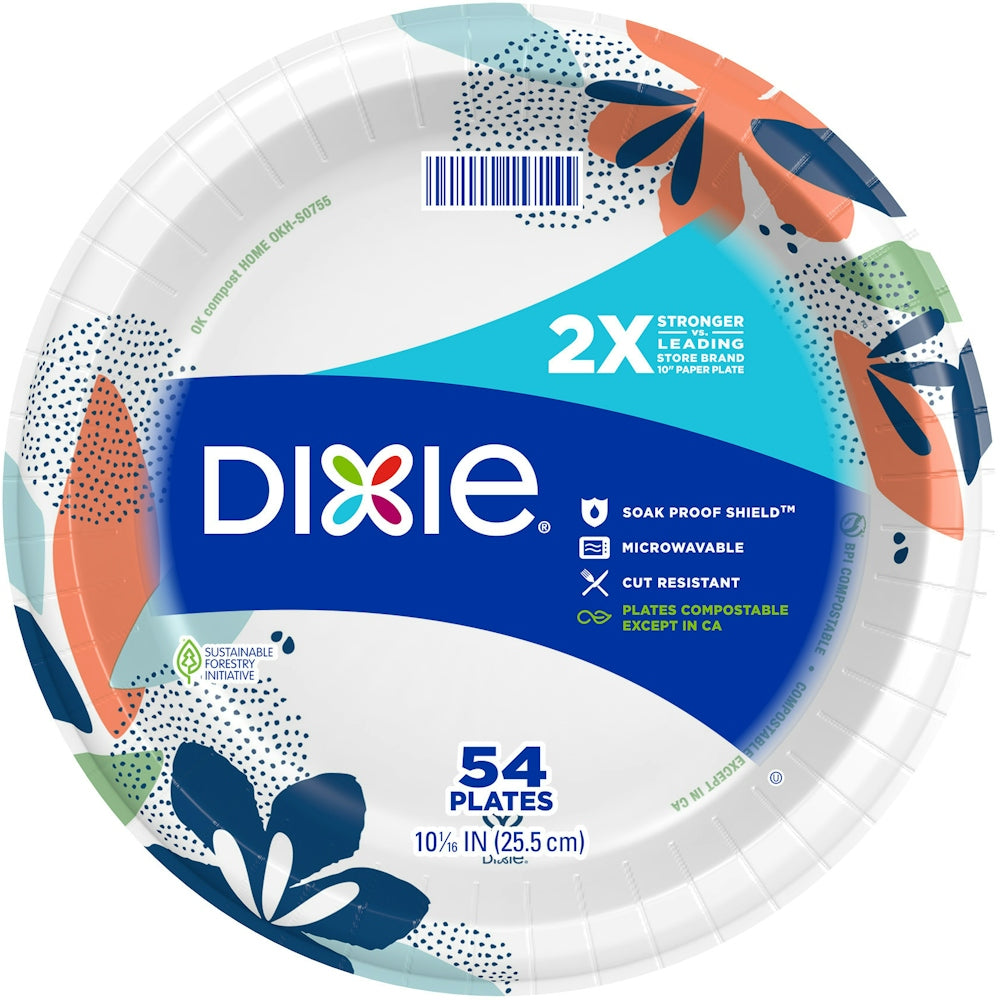 Dixie Everyday Paper Plates 10 Inch
