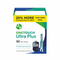 OneTouch Ultra Plus Test Strips for Blood Glucose Monitoring, 30 Count