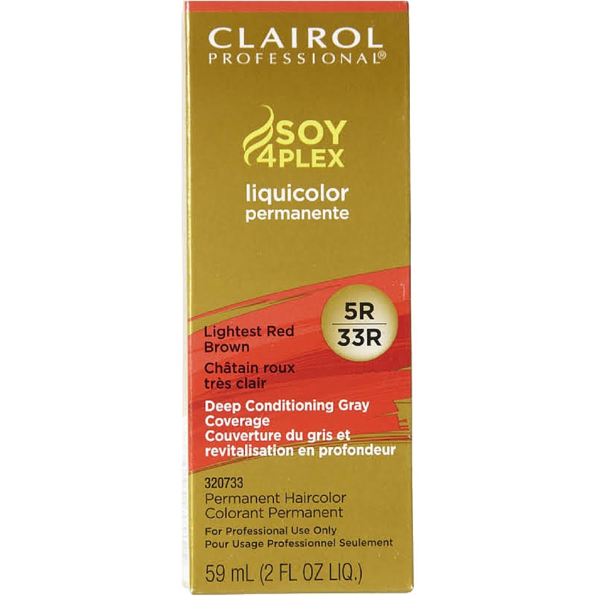 Clairol Professional Liquicolor Permanente Lightest Red Brown 2 Oz