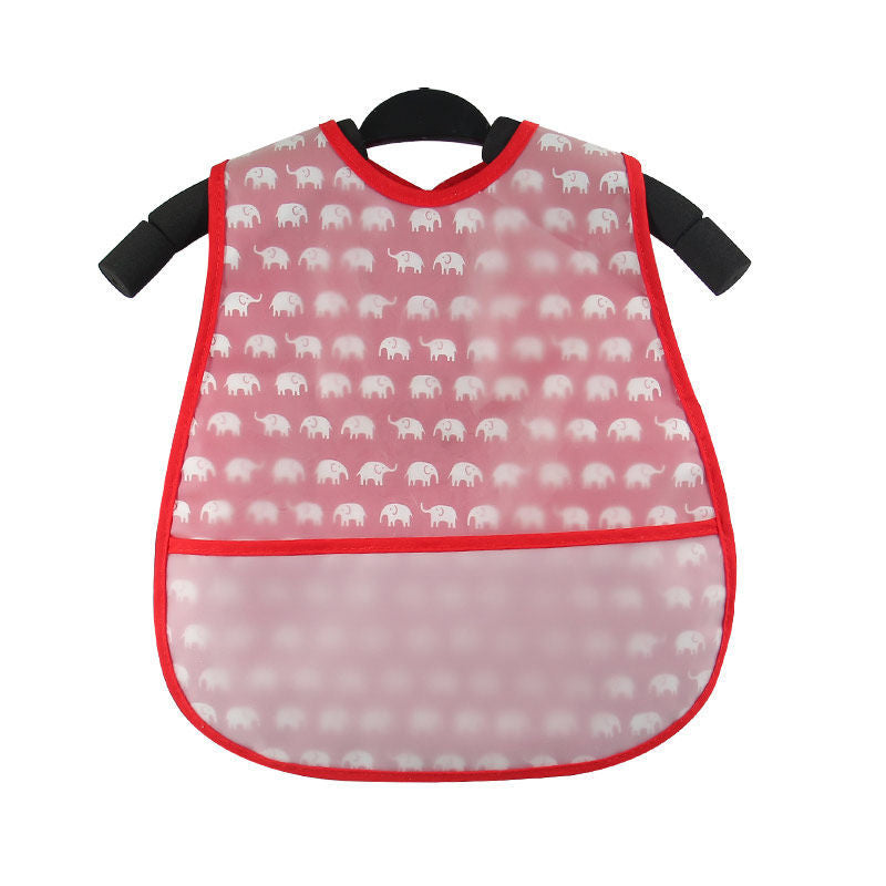 Baby eating bib girl baby waterproof children male painting apron