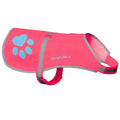 Reflective Dog Vest Hi-Vis M Size 30.75 in Chest x 19 in Neck Pink