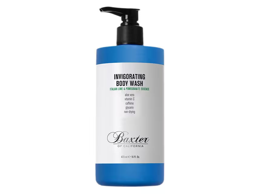 Baxter of California Invigorating Body Wash, Italian Lime & Pomegranate Essence