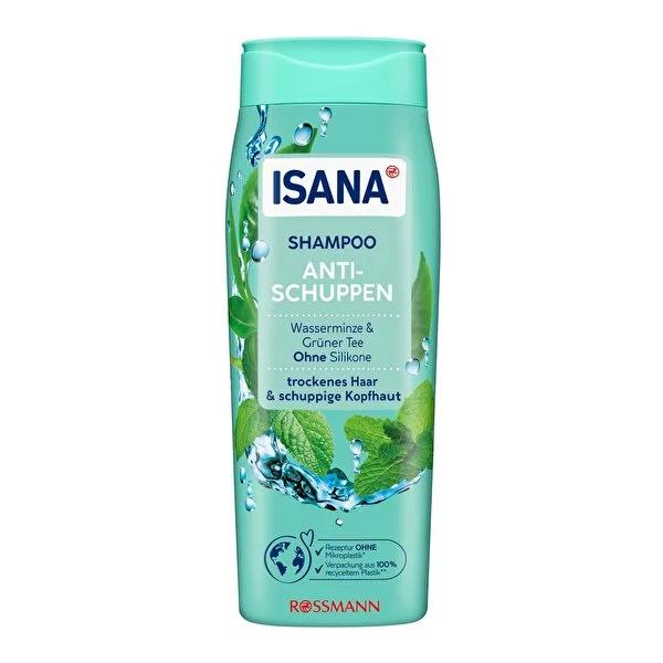 Isana Shampoo for Dry Hair - Silicone-Free, Dermatologically Tested with Panthenol & Vitamin B3 - 10.14 fl oz