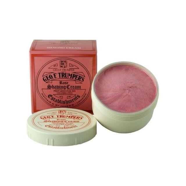 Geo. F. Trumper Rose Soft Shaving Cream Bowl/Tube