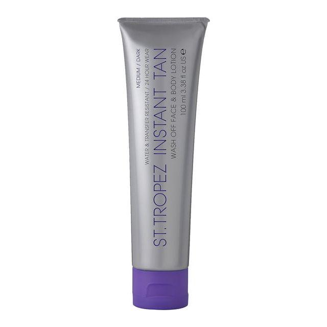 St. Tropez Instant Tan Wash Off Face & Body Lotion 3.38 Oz