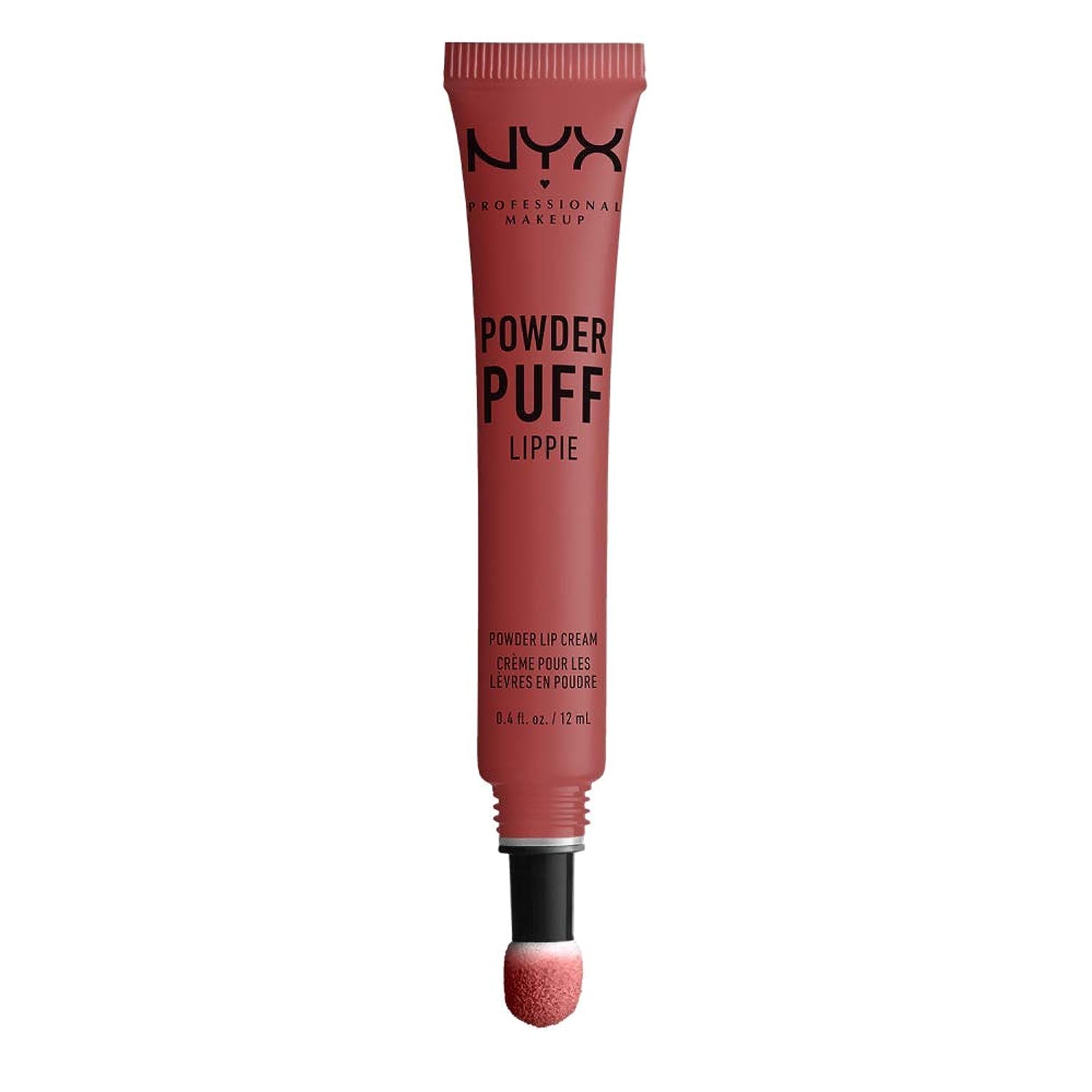 NYX Professional Makeup Powder Puff Lippie Lip Cream, Best Buds (Nude Rose)
