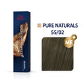 Wella Koleston Perfect Me+ Pure Naturals 55/02 Intense Light Brown Natural Matte, 2 oz