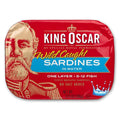 King Oscar Wild Caught Brisling Sardines In Pure Spring Water, 3