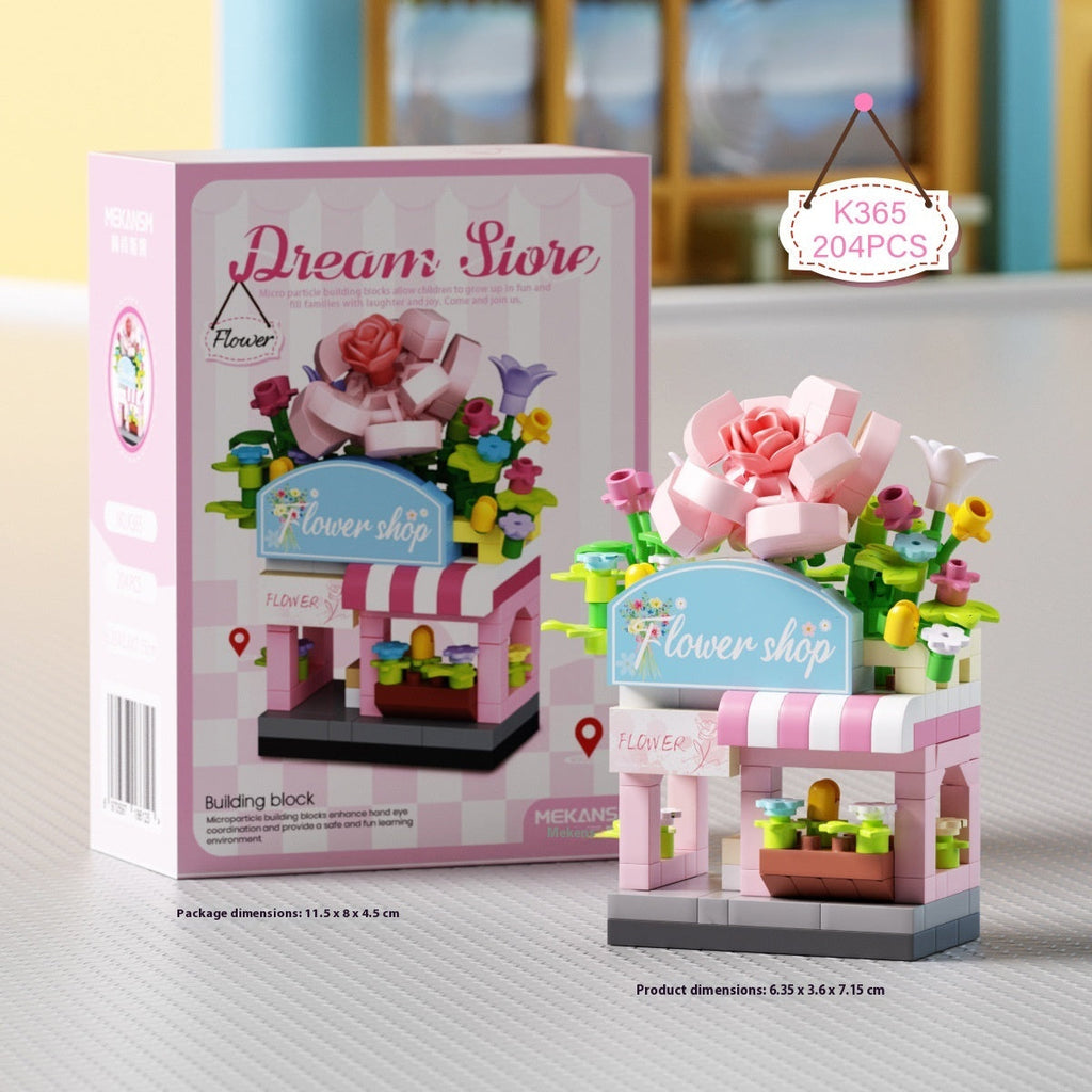 City Street View Building Blocks Children's Educational Toys