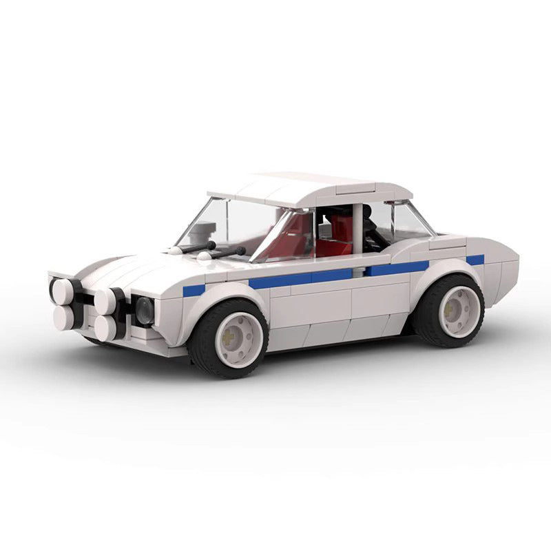 Sports Car Suit Educational Building Blocks Toy
