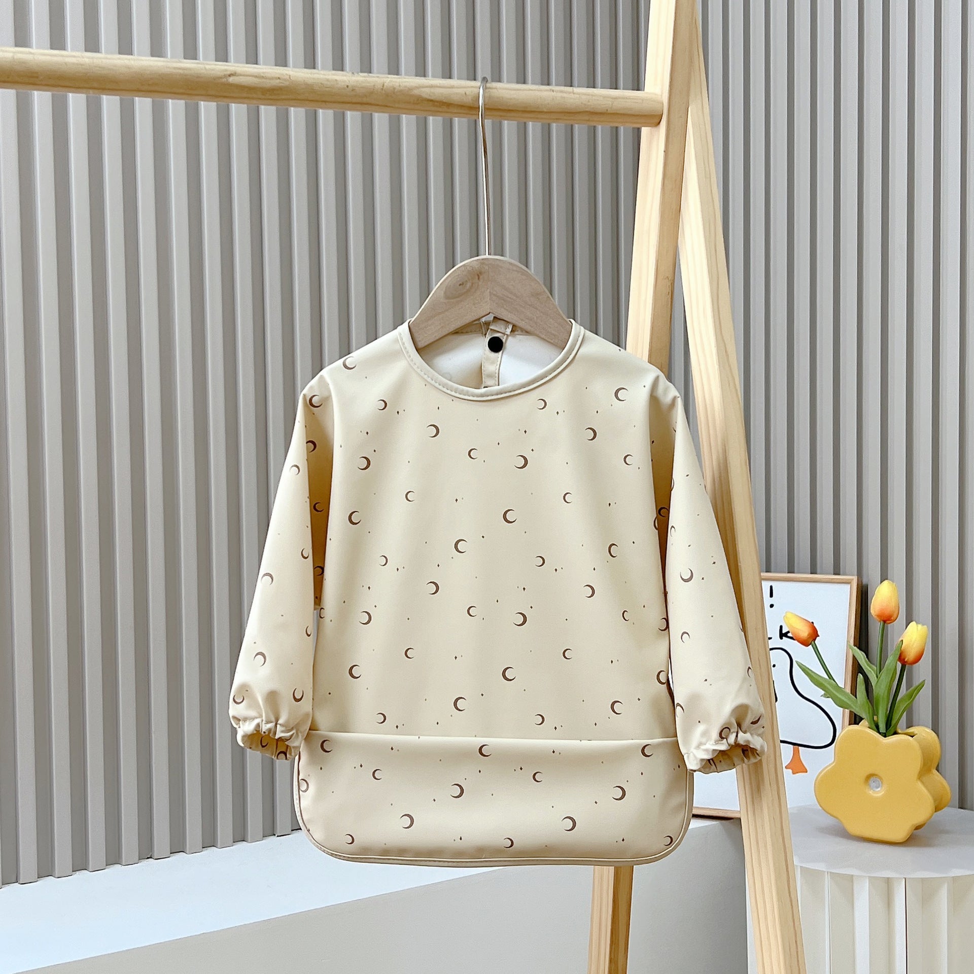 New Children's Waterproof Inside-out Wear Anti-dirty Overclothes