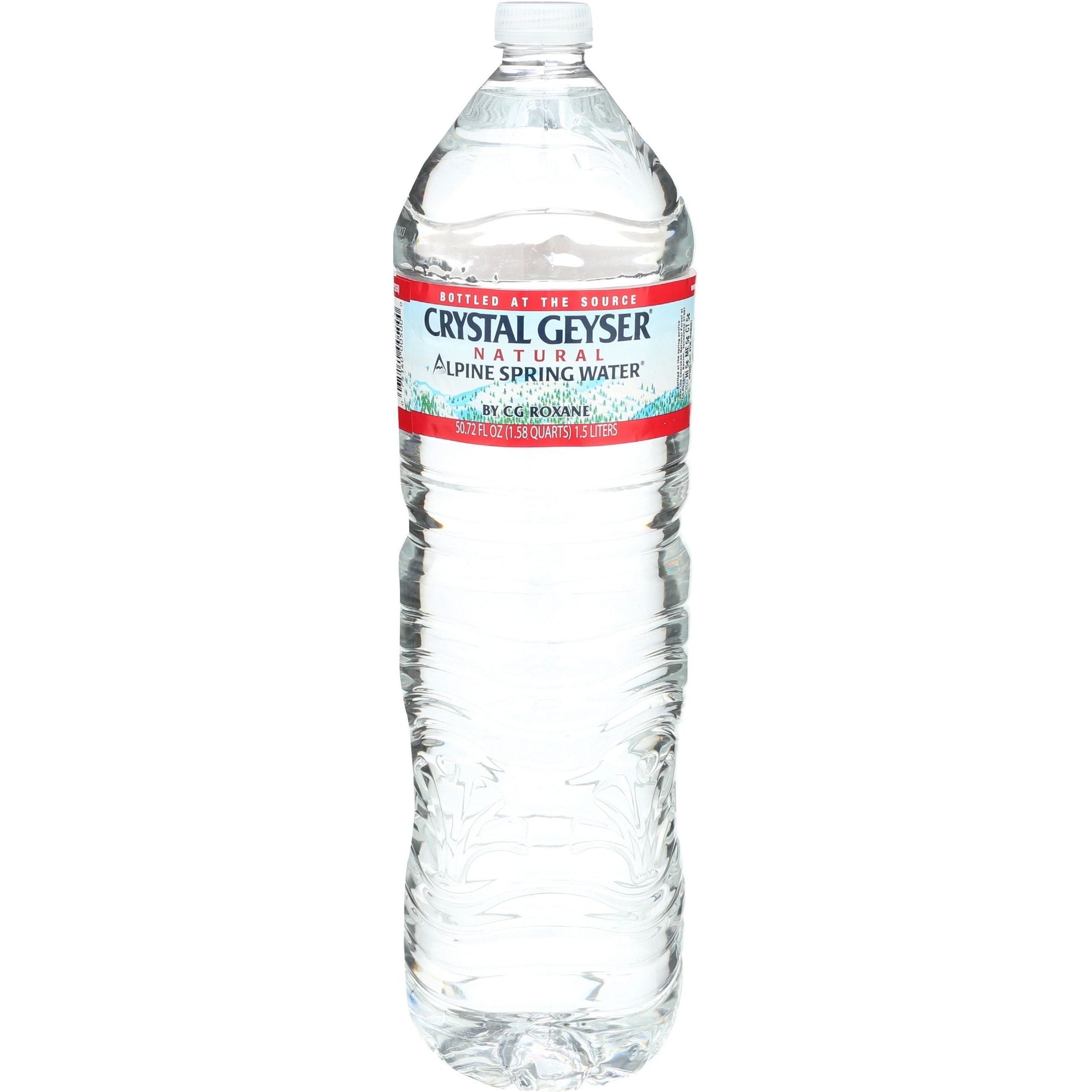Crystal Geyser Natural Alpine Spring Water 50.72 Fl Oz