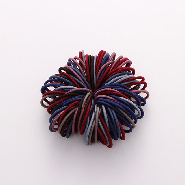 Nylon Does Not Hurt Hair Color Children's Rubber Band