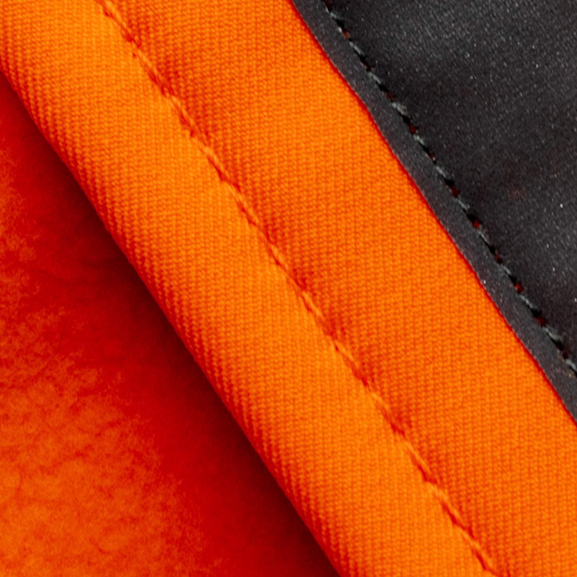 Waterproof Softshell Dog Vest Hi-Vis 36.75 in Chest x 23 in Neck Orange
