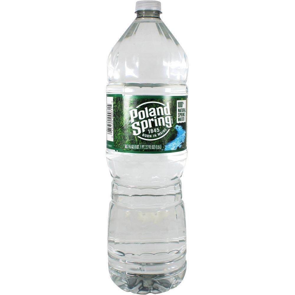 Poland Spring Water, 100% Natural 50.7 Fl Oz