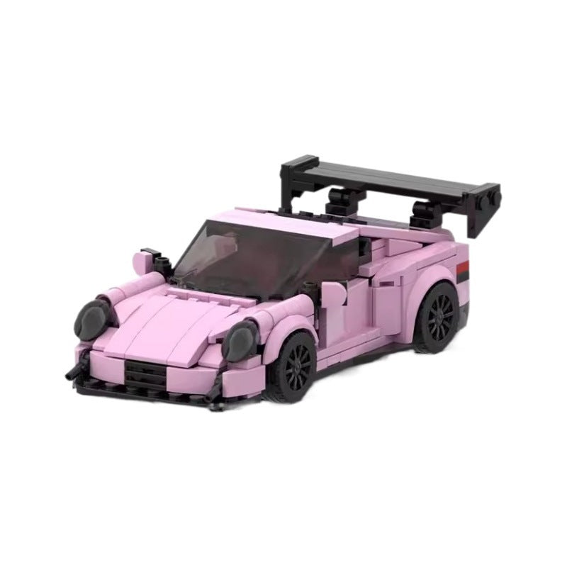 Children's Fashion Simple Racing Super Running Building Blocks Toys