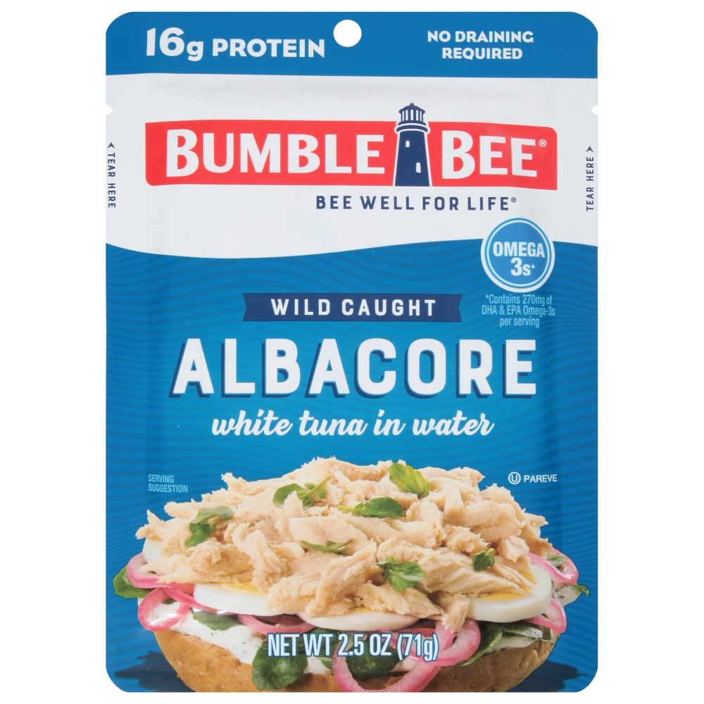 Bumble Bee Albacore Tuna In Water - 2.5oz